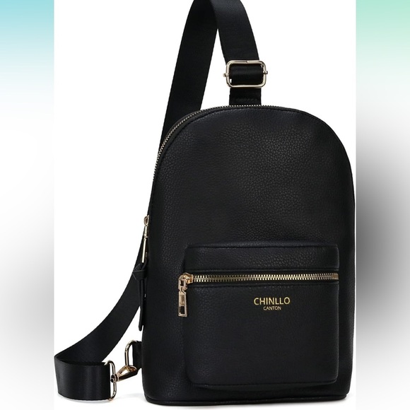 COPY - Sling bag for women Large Vegan Leather Travel Chest Fanny Pack Crossbod… - Picture 1 of 8